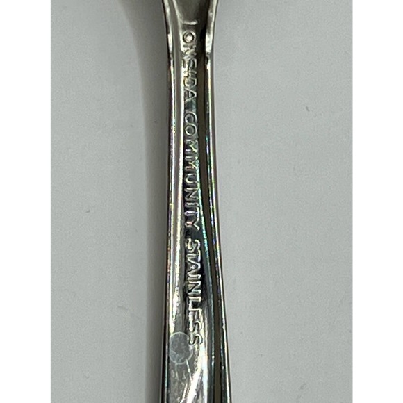 Mid Century Modern Rare Vintage Oneida Twin Star Betty Crocker Silverware - Picture 4 of 5